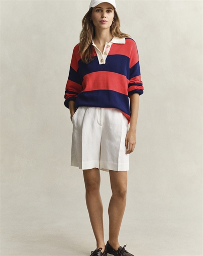 Gant - Linen Blend Shorts - Eggshell